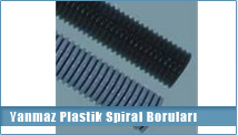 yanmaz plastik spiral boruları